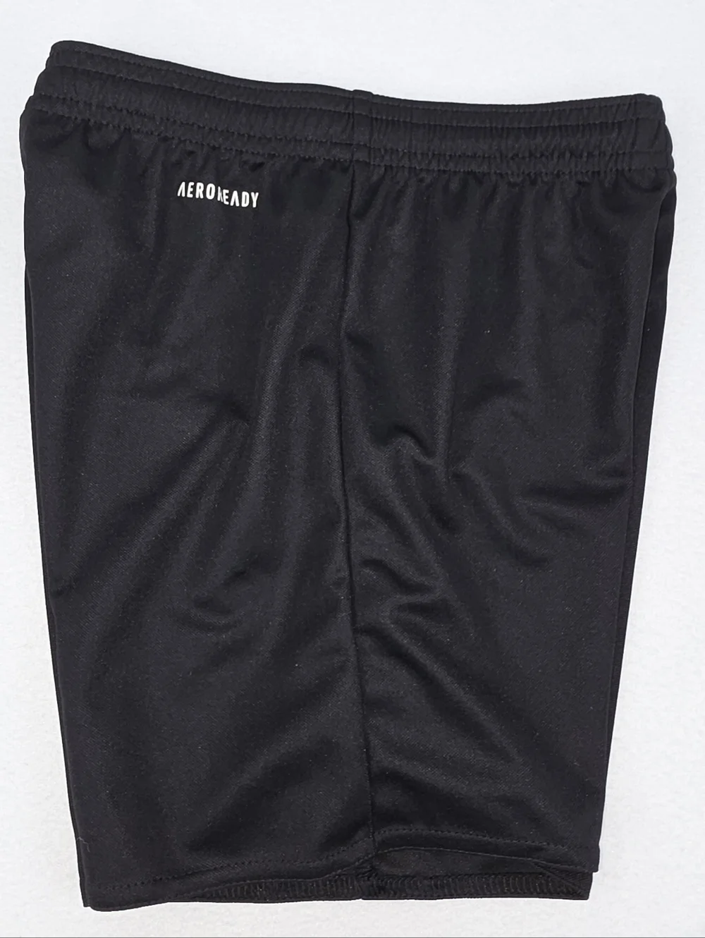 Adidas Boy's Black Athletic Training Shorts with Logo Size XS (7-8) NWT AH-1816